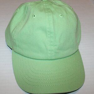 Falari Lime Green Baseball Cap O/S 54 cm 100% Cotton Hat NWT